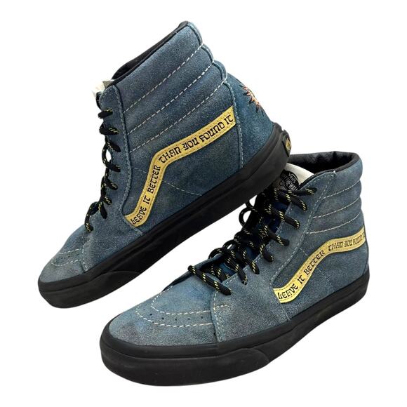 VANS Parks Project x Sk8- Hi Leave It Better Than You Found It Men 6 Wmn 7.5 - Picture 10 of 12